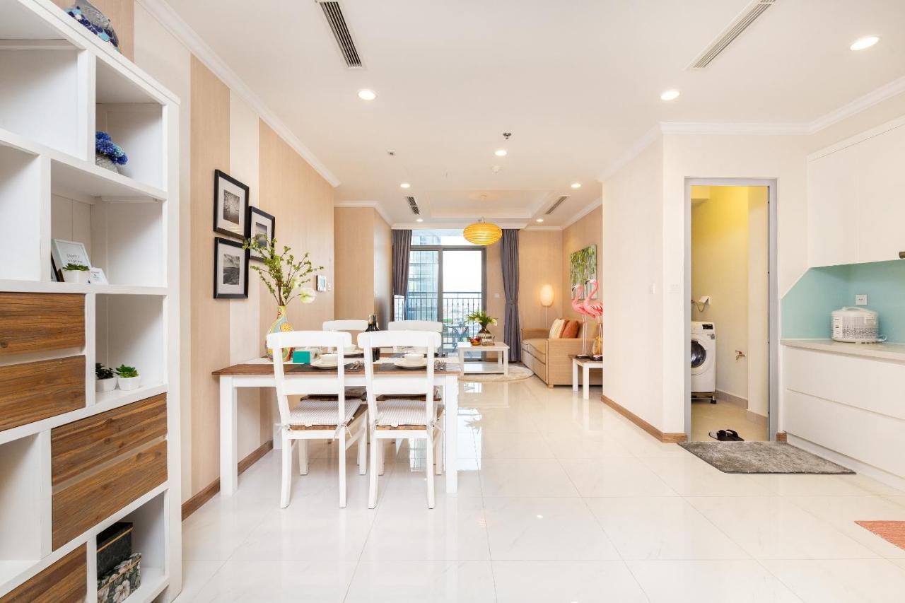 Hoasun Boutique Apartment - Vinhomes Central Park Ho Chi Minh-stad Buitenkant foto