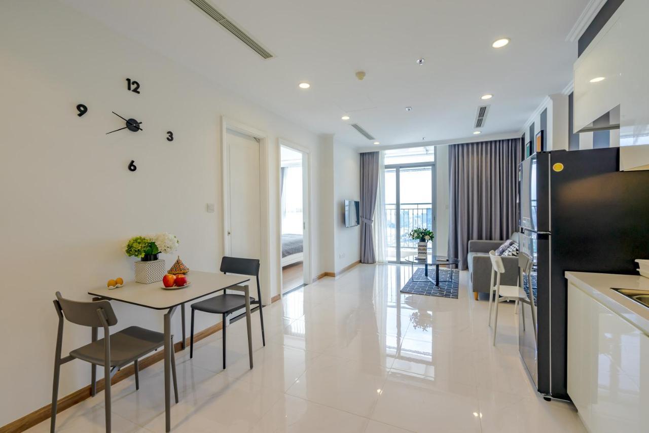 Hoasun Boutique Apartment - Vinhomes Central Park Ho Chi Minh-stad Buitenkant foto