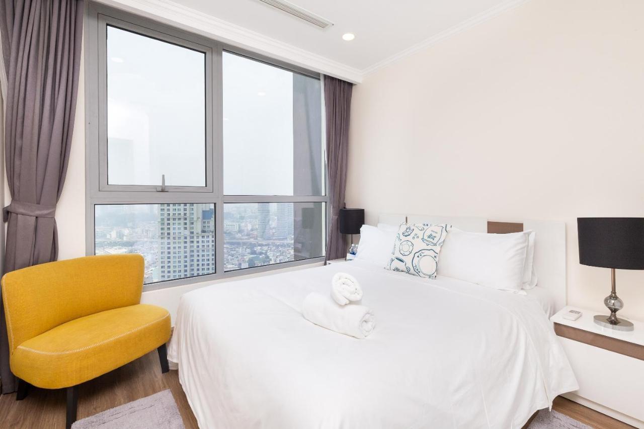 Hoasun Boutique Apartment - Vinhomes Central Park Ho Chi Minh-stad Buitenkant foto