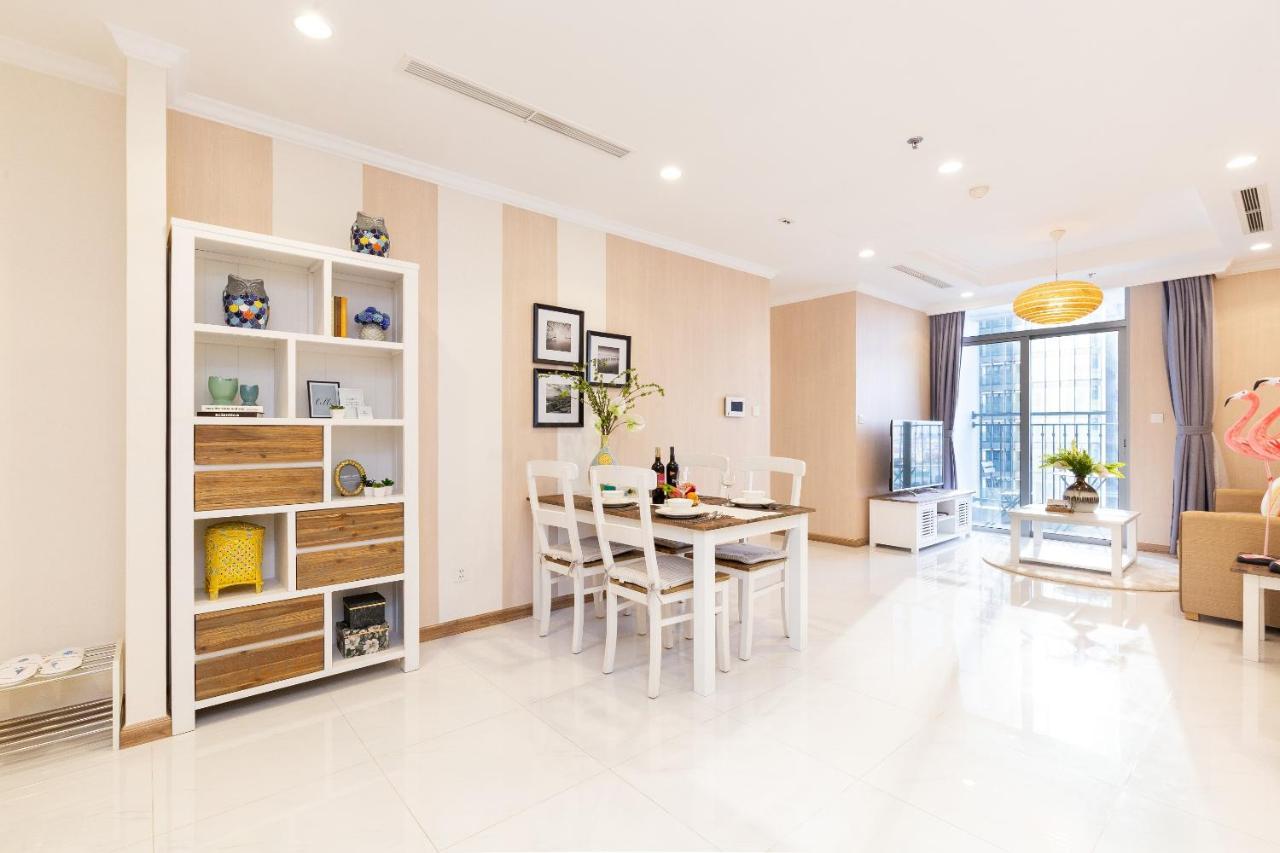 Hoasun Boutique Apartment - Vinhomes Central Park Ho Chi Minh-stad Buitenkant foto